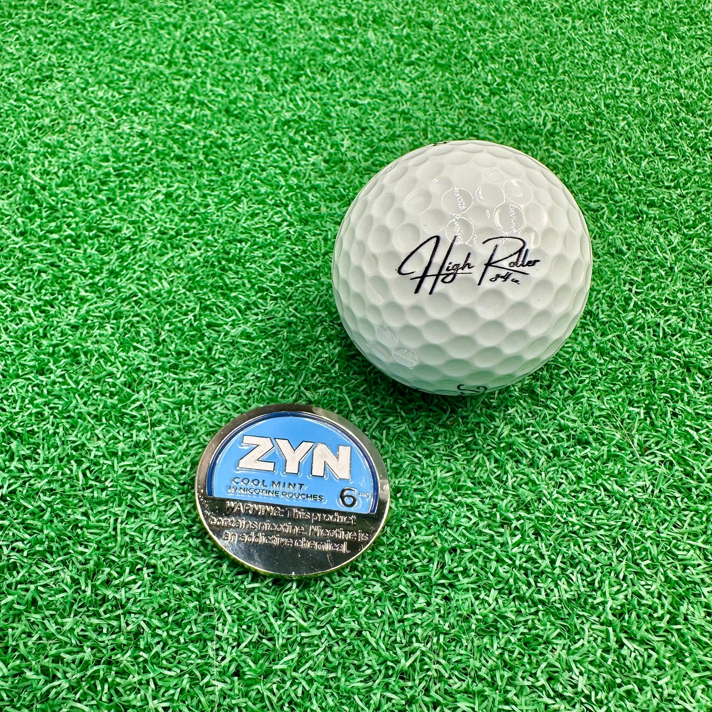 ZYN Mint Ball Marker