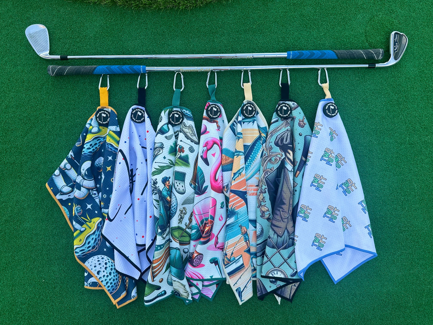 The Spanish Flamingo Golf Towel